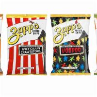 Chips · Zapp's kettle cooked potato chips in a variety of flavors. Flavor may vary.