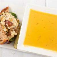 Perfect Pairing · Soup, half Sonoma or classic tuna sandwich 
Small salad, half Sonoma or classic tuna sandwic...