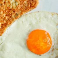 Breakfast # 1 / Desayuno  # 1  · 2 Eggs, Toast, Coffee / 2 Huevos, Tostada, Café.