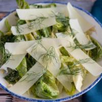 The Caesar Proper (Gf) · romaine lettuce tossed in a creole caesar dressing with fennel and shaved pecorino romano ch...