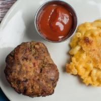Kid'S Slow Roasted Meatloaf · served with ketchup and one side
