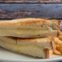 Kid'S Grilled Cheese · white cheddar cheese, served with one side