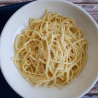 Kid'S Buttered Noodles · with grated parmesan cheese
