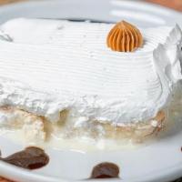 Tres Leches · Sponge-cake soaked in 3 types of milks