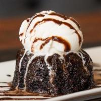 Volcano De Chocolate · Molten Choc Cake w/Ice Cream