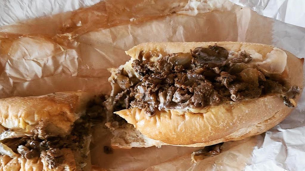 Classic Cheesesteak · Steak, with or without onions, choice of cheese.