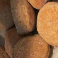Multi-Grain Biscuit · Dense flaky pastry.