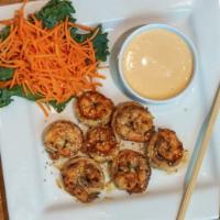 Hibachi Shrimp Appetizer · Seven pieces.