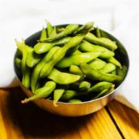 Edamame · Steamed soybean.