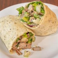 Build Your Own Wrap - Shrimp · Choose your greens, meat, five toppings, dressing and tortilla.