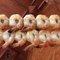 Shrimp (1 Lb) · Shrimp seasoned with Garlic.
Consuming raw or undercooked meats, poultry, seafood, shellfish...