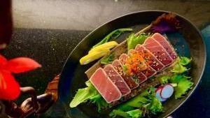 Tuna Tataki · Spicy. Slightly seared tuna. Served with special sauce. Spicy.