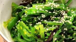 Seaweed Salad · Fresh seaweed and sesame with spicy vinegar dressing.