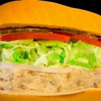#7 Chicken Salad · Handmade Chicken Salad & Provolone Cheese on White Roll. 330-1220 Cal.