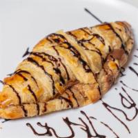Nutella Croissant · A flaky French pastry.