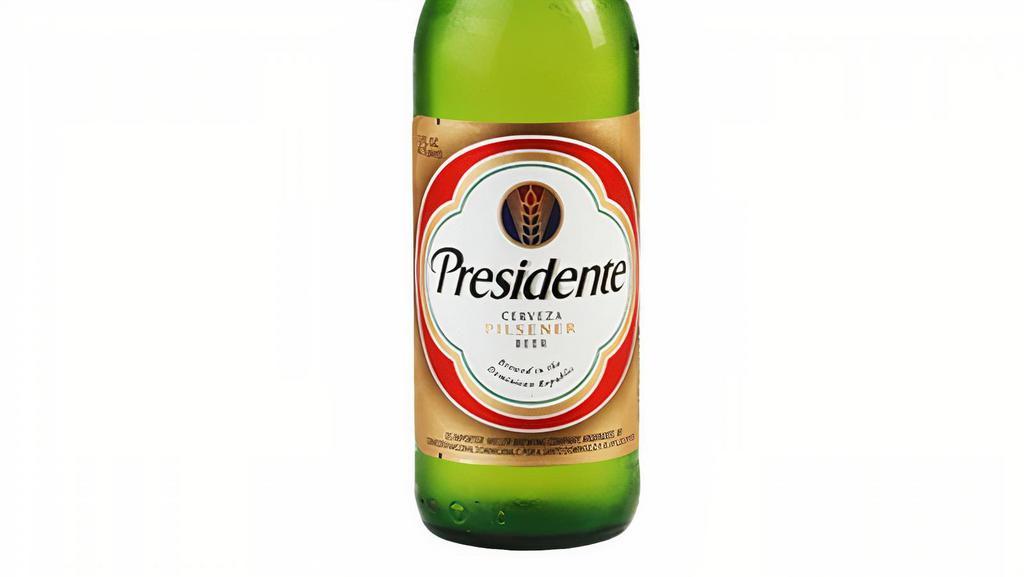 Presidente  Beer, Individual 12Oz Bottle (5% Abv)  · 