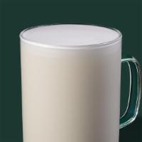 Steamed Milk · Enjoy a warm cup of skim, 2%, soy, almond or coconutmilk steamed for your sipping pleasure.