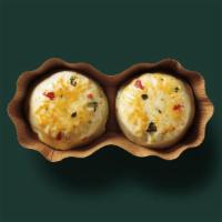 Egg White & Roasted Red Pepper Egg Bites · Cage-free egg whites combined with Monterey Jack cheese, spinach and fire-roasted red pepper...