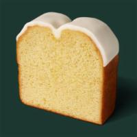 Iced Lemon Loaf · Citrusy, buttery, moist lemon pound cake topped with a sweet icing. - VEGETARIAN