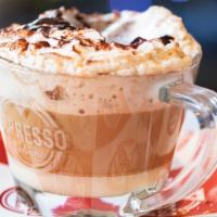 Caffe Bombom Small · Condense milk chocolate choice or caramel.