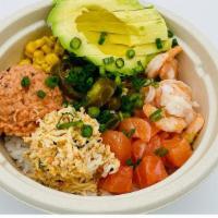 4 Protein Bowl · Build Your Own Poké Bowl with 4 proteins.

1. Start with a BASE.
2. Pick your PROTEIN.
3. Ch...