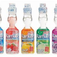 Ramune - Orange · Ramune Japanese Marble Soda.

6 flavors.

6.76 fl oz. (200 ml)