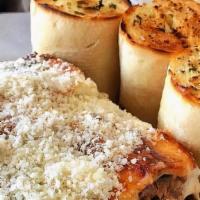 Pasticho Lunch Carne · Beef Lasagna