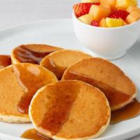 Bucky'S Mini-Pancakes · Six mini-pancakes served with syrup.