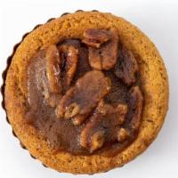 Sticky Bun · Sugar cookie stuffed with a whole cinnamon bun and topped with pecan sticky bun glaze