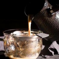 Chai (Hot) · Milk and tea.