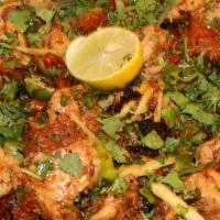  Chicken Karahi · 24oz serving. Good for two people.
Comes with Saffron Rice