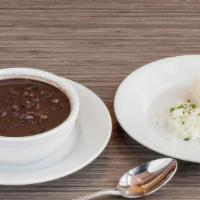Black Bean Soup/ Sopa De Frijoles Negros · 