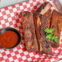 Louis Spare Ribs 1/2 Rack · Our St. Louis Ribs are seasoned with our JBC dry rub and smoked low and slow. Thats the only...