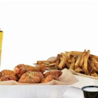 6 Piece Wing Combo · Choice of crisp boneless wings, classic (bone-in), or a combination of boneless and classic ...
