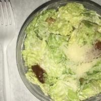 Caesar Salad · Romaine lettuce, croutons and Parmesan cheese.