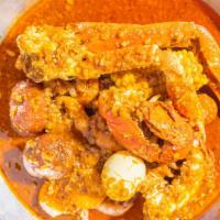 Snow Crab Legs Combo · Choose any 1/2 lb item come with corn / potato and sausage.