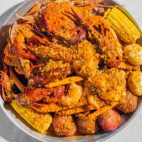Special Combo 2 B · One lb. blue crab, one point two five lb. snow crabs, half lb. shrimp without head, one lb. ...