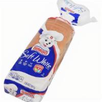 Bimbo Soft White Bread, Family Size 20 Oz · Bimbo Soft White Bread. Good source of calcium. 0% no artificial colors or flavors. No high ...
