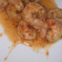 Sweet Chili Shrimp · 10 shrimp grilled and bathed in sweet chili sauce.
