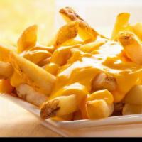 Cheddar Cheese Fries  · Seasoned hand-cut fries topped with melted cheddar cheese.