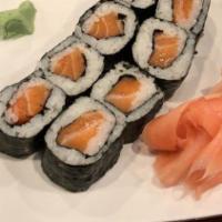 Sake · Fresh Salmon Roll.

Consuming raw or undercooked eggs, hamburgers, shellfish, poultry, fish ...