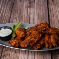 Ford'S Classic Wings · Crispy Chicken Wings Served with Celery Sticks, Blue Cheese, and Choice of Sauce. Choose You...