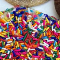 Rainbow Sprinkles Sugar Cookie · 