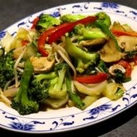 Soho'S Mixed Vegetables · Bok choy, broccoli, mushrooms, mixed peppers, bean sprouts and onions