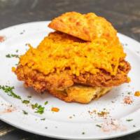 Fried Chicken Biscuit & Pimento Cheese · Served with house-made preserve.