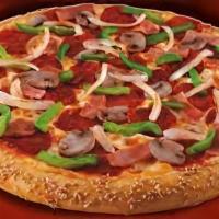 Build Your Own (Large) · Comes with flavored crust®, 100% mozzarella and pizza sauce only. Customize your pizza by ad...