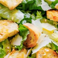 Caesar · Romaine Lettuce with Parmesan and Croutons with Caesar Dressing