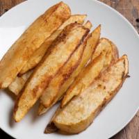 Side - Potatoes - Herb Russet Potato Wedges (White Potatoes) · Hand-cut potato wedges tossed in natural seasonings and oven-baked. Great accompaniment for ...