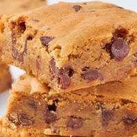 Cookie Brownie · scrumptious Pecans, Walnuts and Semi Sweet Chocolate Chips are Blended Into Our Blondie Brow...