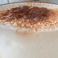 Cappuccino · Espresso with milk or oat milk foam and a little steam milk (more foam than steamed milk)